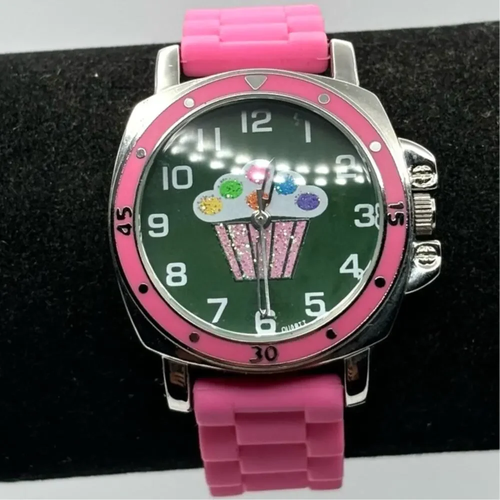 Pink Cupcake Watch